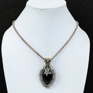 🔴SOLD🔴 Black Obsidian Necklace